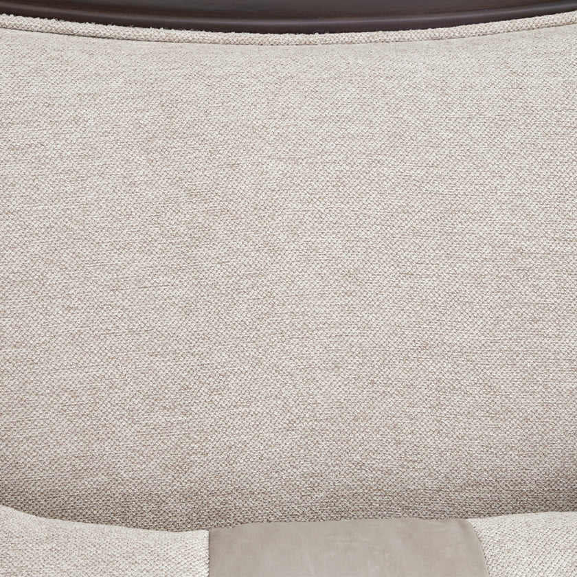 Michael Amini Camellia Field Caramel Sofa Cornsilk Caramel