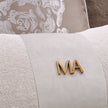 Michael Amini Camellia Field Caramel Asymmetrical Sofa Cornsilk Caramel