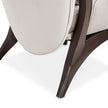 Michael Amini Camellia Field Caramel Accent Chair Ivory Caramel