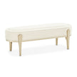 Michael Amini Camellia Field Caramel Accent Bench