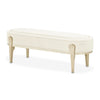 Michael Amini Camellia Field Caramel Accent Bench