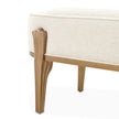 Michael Amini Camellia Field Caramel Accent Bench