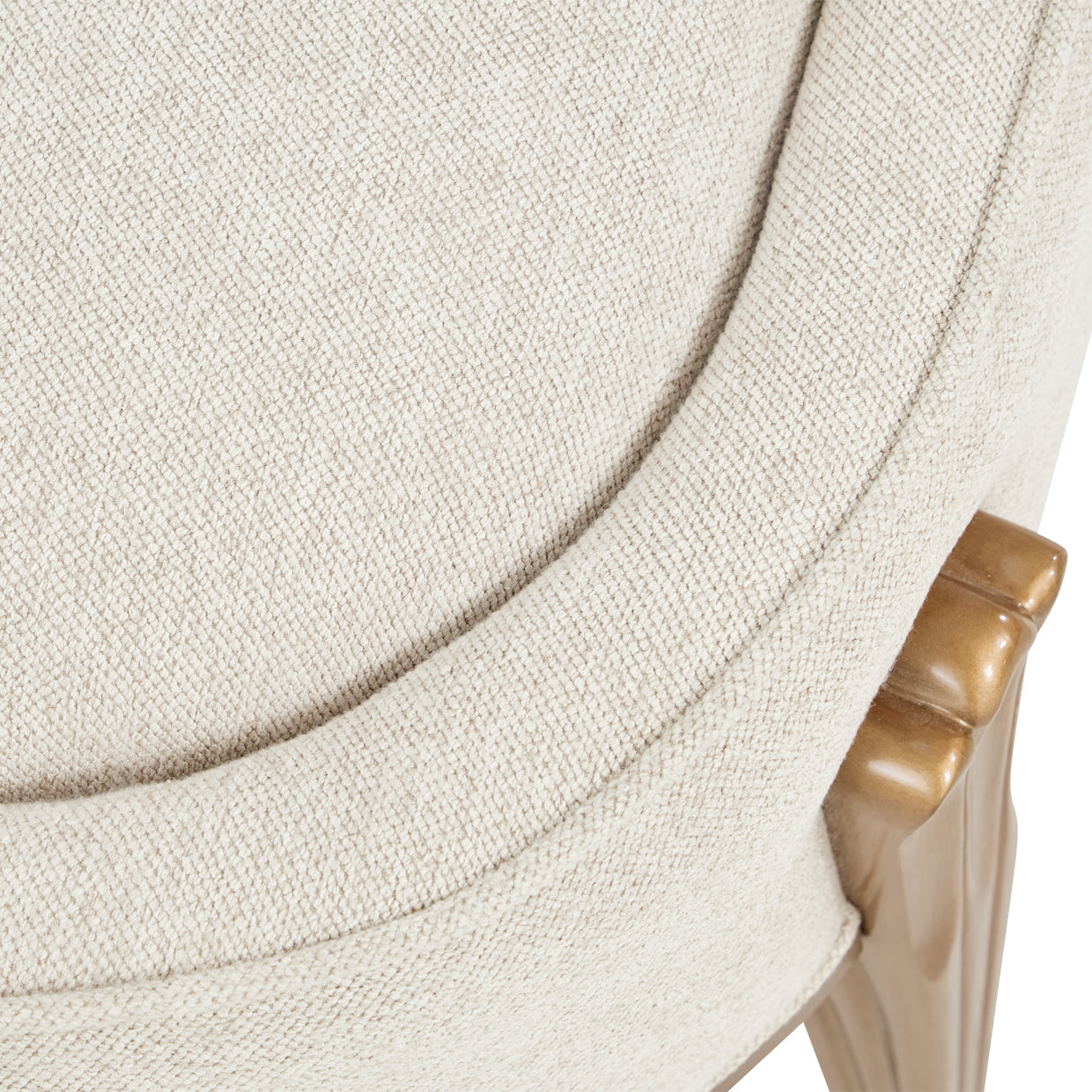 Michael Amini Camellia Field Caramel Accent Bench