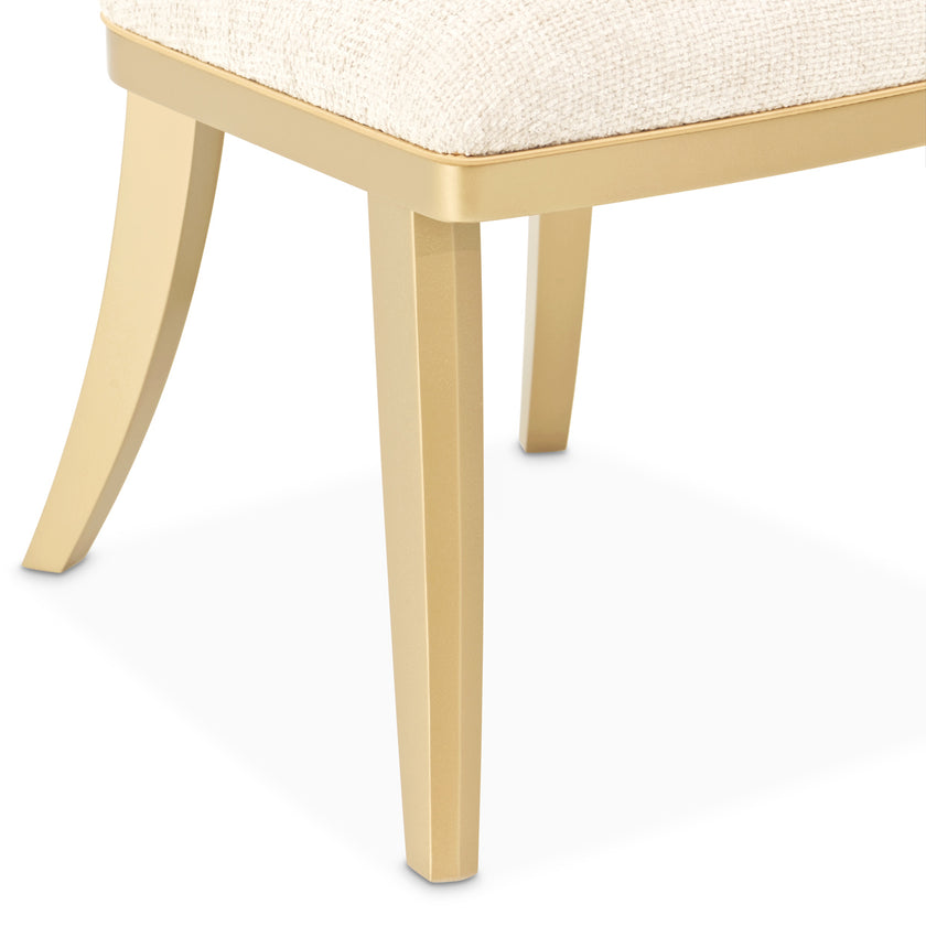 Michael Amini Fantosini Gold Dining Side Chair - Set of 2