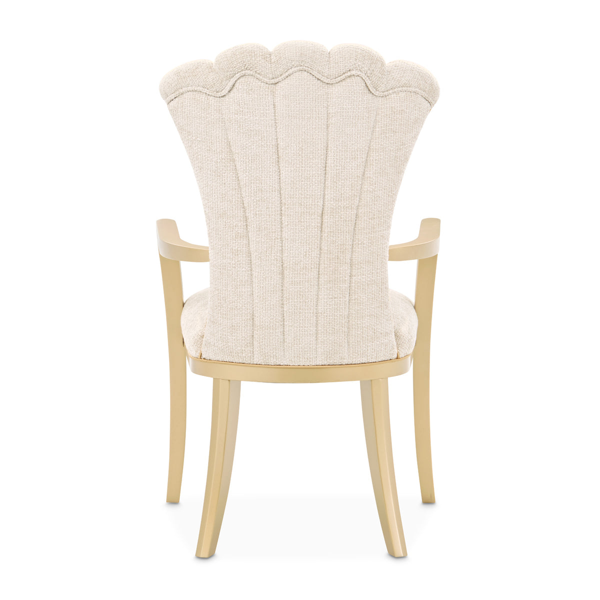 Michael Amini Fantosini Gold Dining Arm Chair - Set of 2