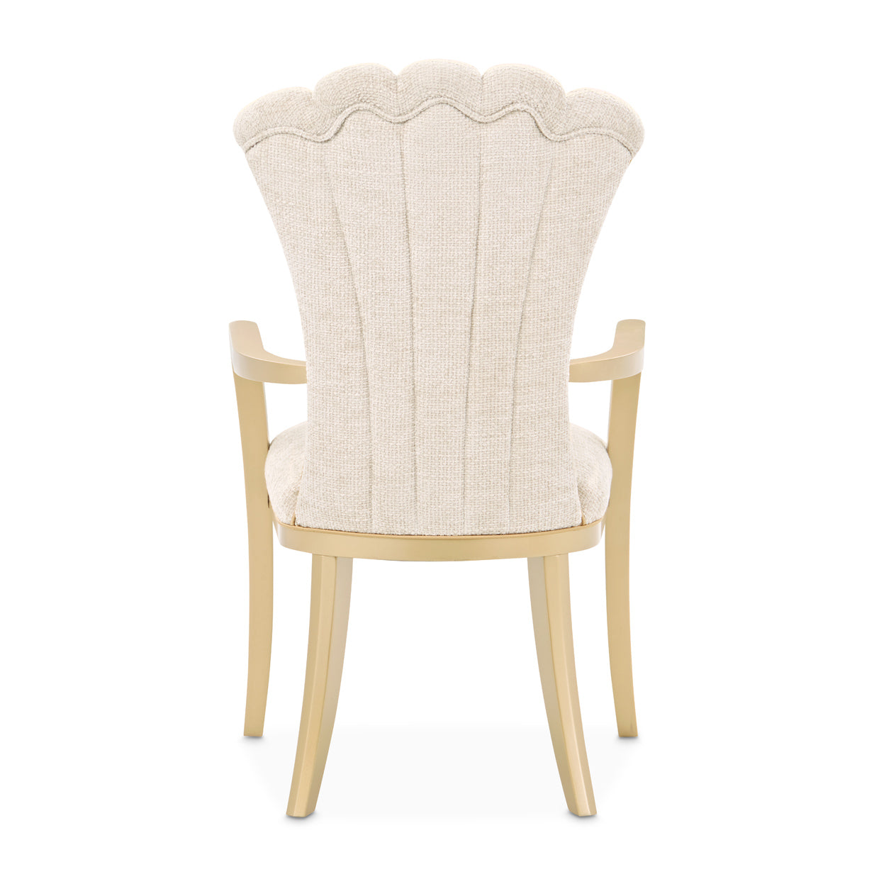Michael Amini Fantosini Gold Dining Arm Chair - Set of 2