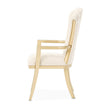 Michael Amini Fantosini Gold Dining Arm Chair - Set of 2