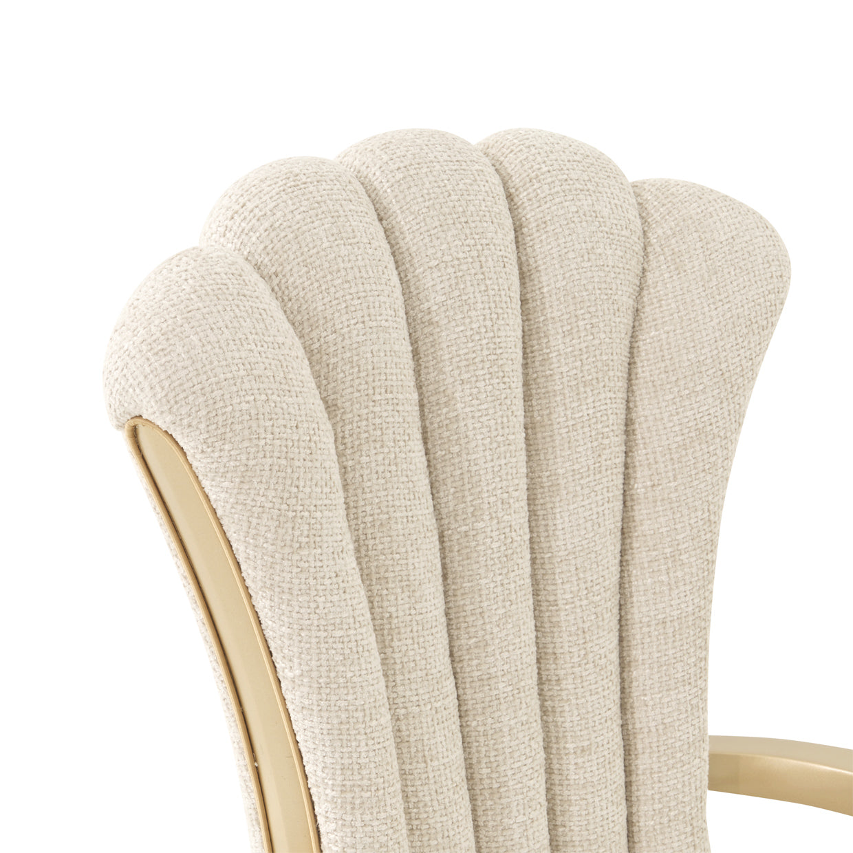 Michael Amini Fantosini Gold Dining Arm Chair - Set of 2