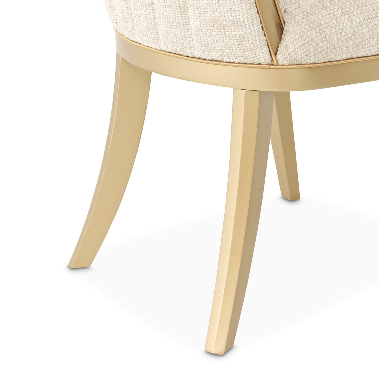 Michael Amini Fantosini Gold Dining Arm Chair - Set of 2