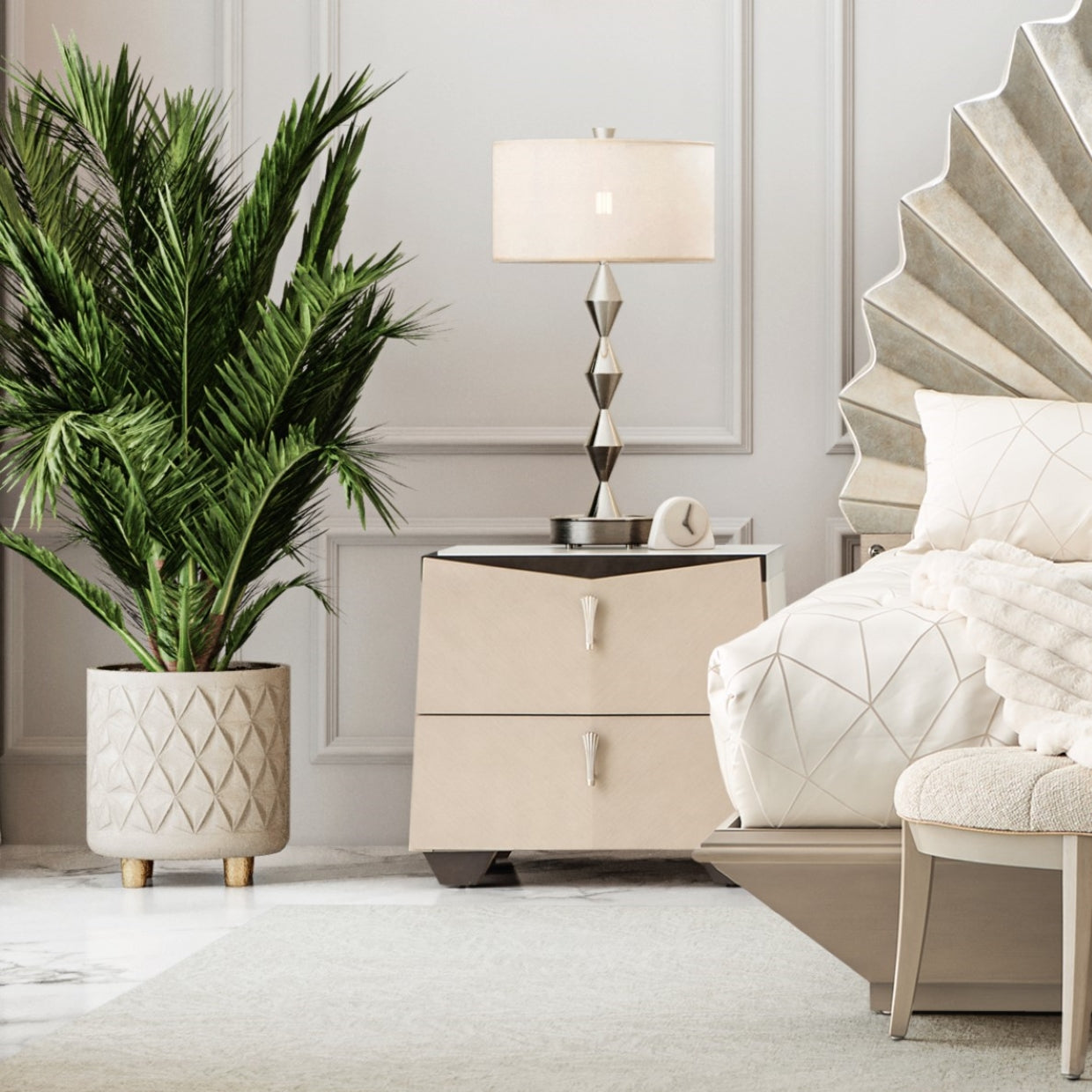 Michael Amini Fantosini Nightstand