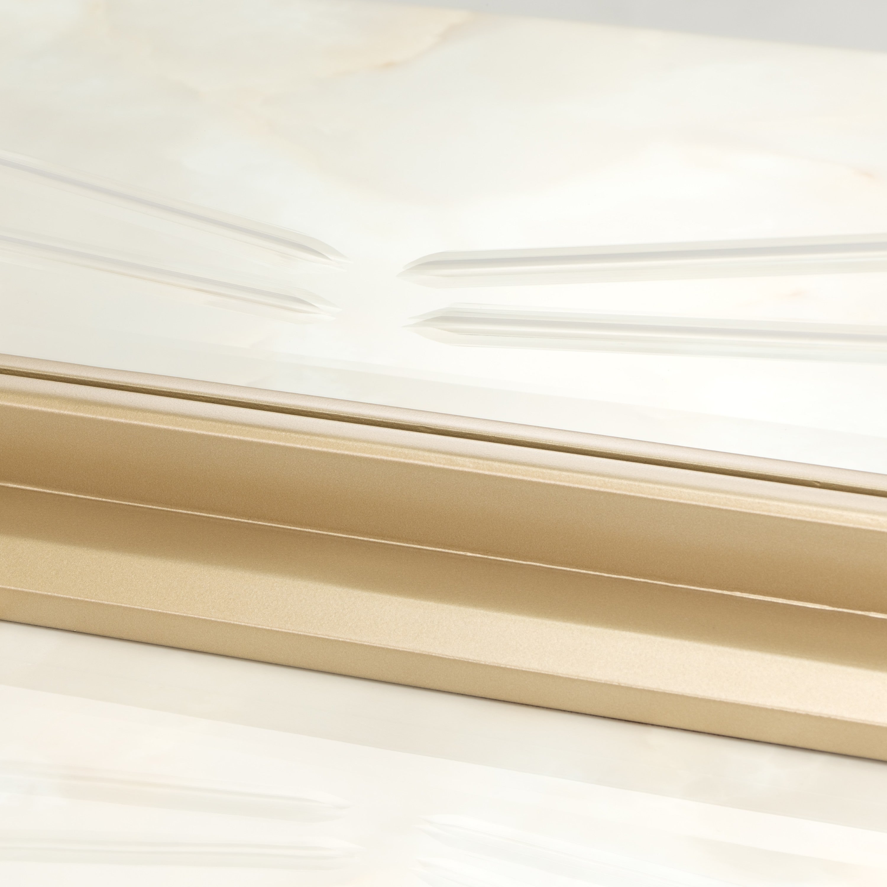 Michael Amini Fantosini Dresser Mirror - Gold