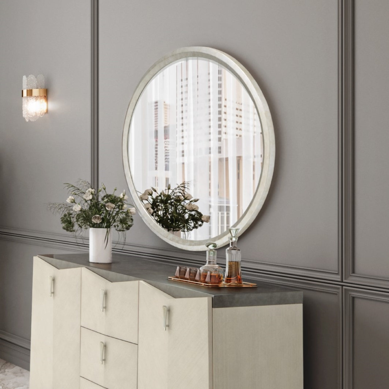 Michael Amini Fantosini Wall Mirror
