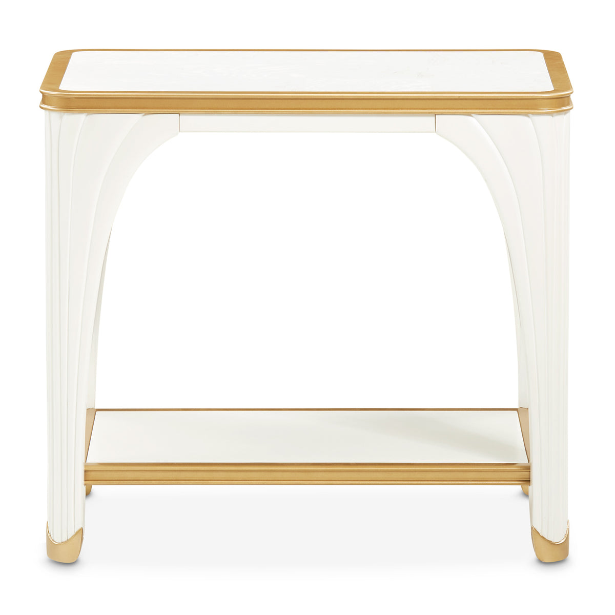 Michael Amini La Terrazza Rectangular End Table