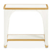 Michael Amini La Terrazza Rectangular End Table