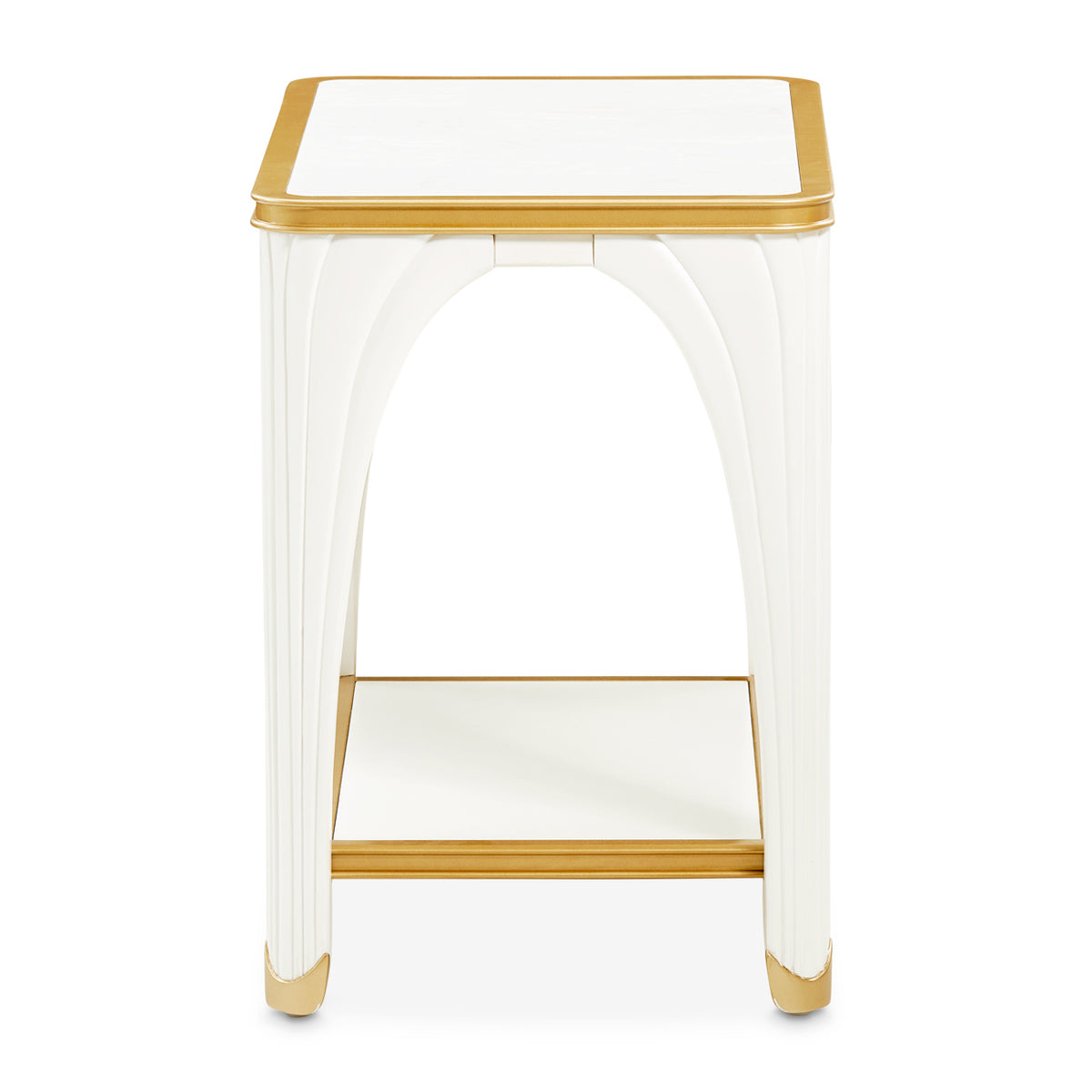 Michael Amini La Terrazza Rectangular End Table