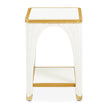 Michael Amini La Terrazza Rectangular End Table