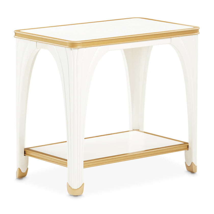 Michael Amini La Terrazza Rectangular End Table