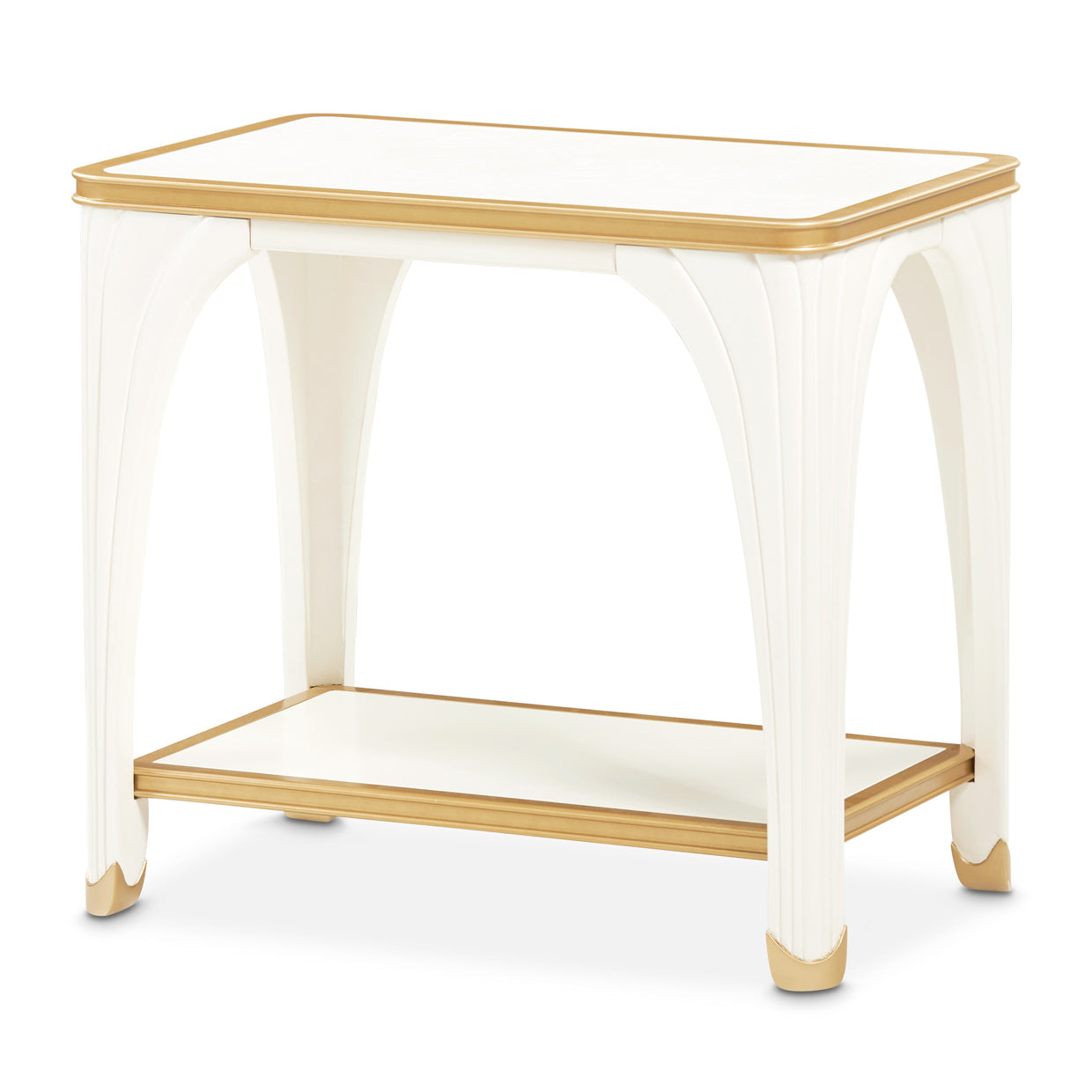Michael Amini La Terrazza Rectangular End Table
