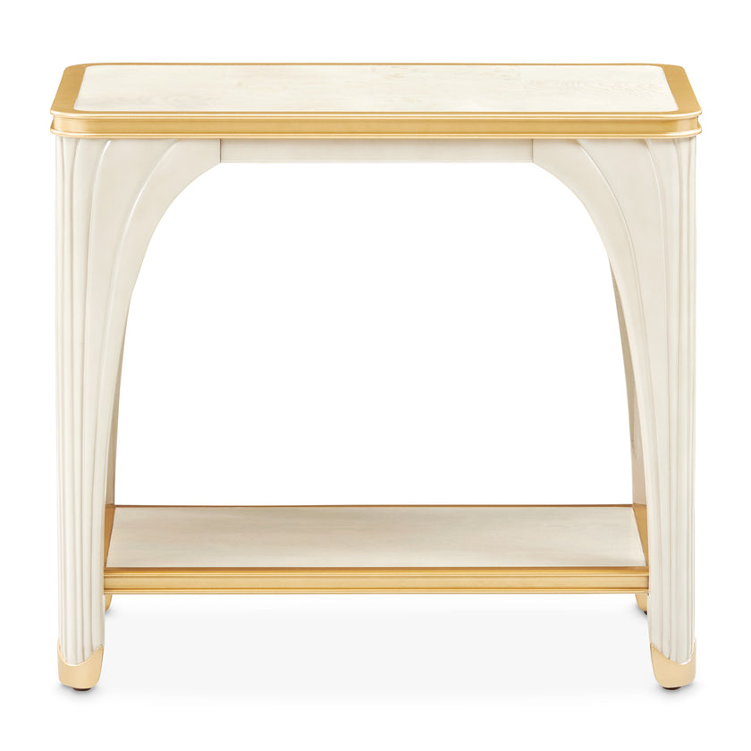 Michael Amini La Terrazza Rectangular End Table