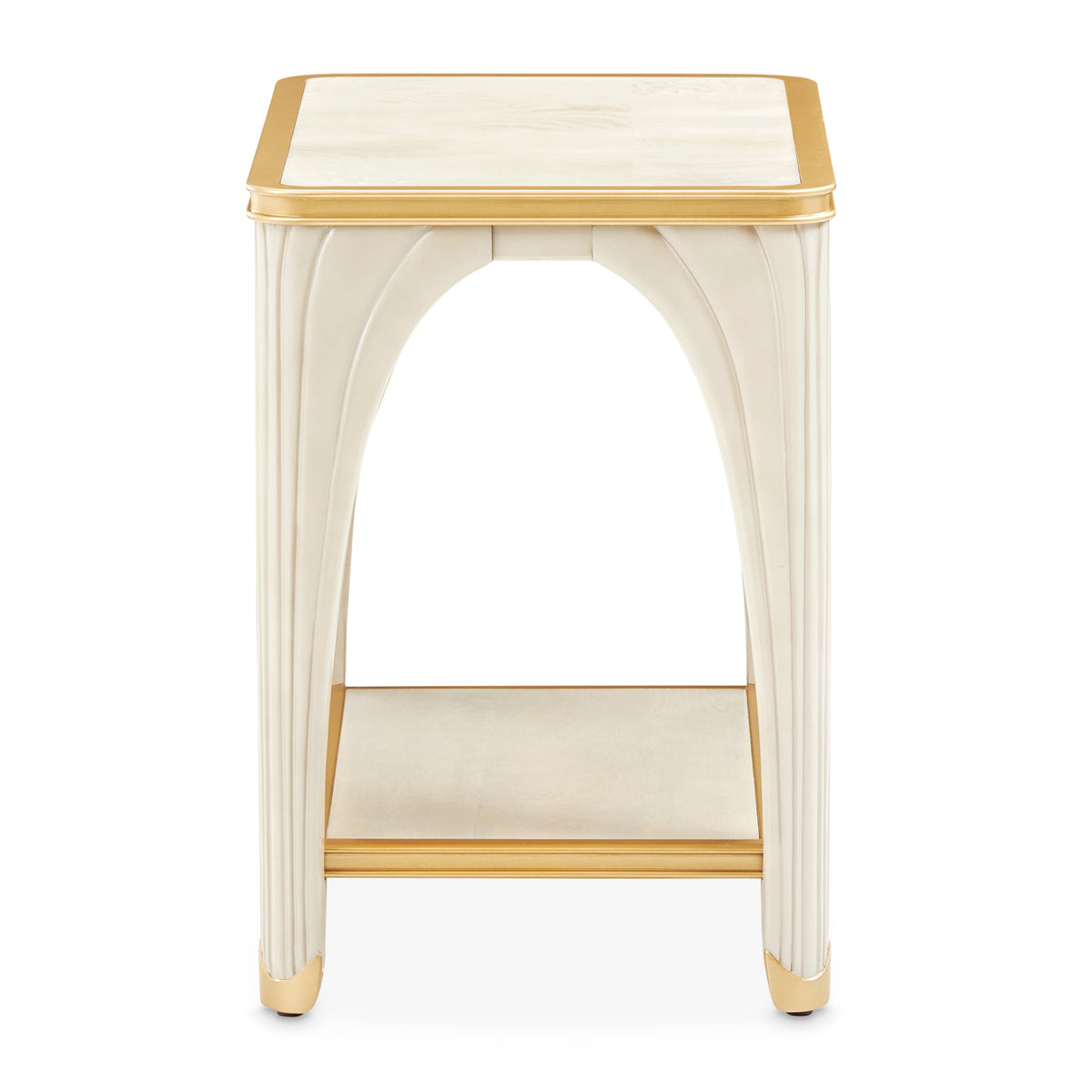 Michael Amini La Terrazza Rectangular End Table