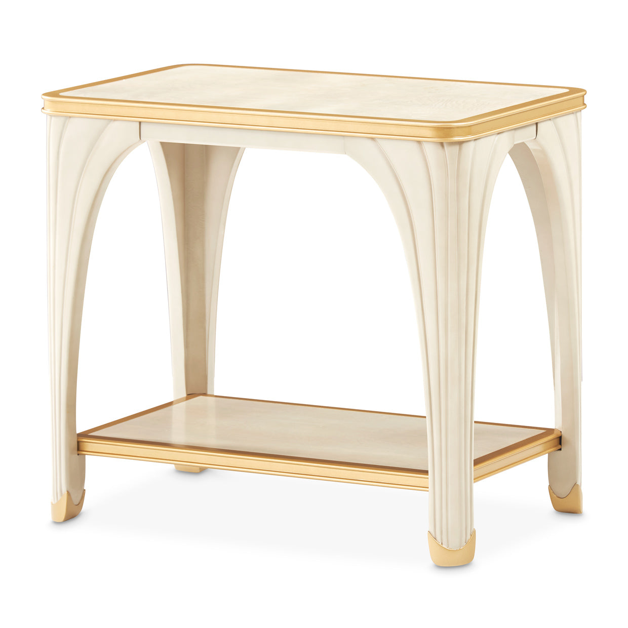 Michael Amini La Terrazza Rectangular End Table