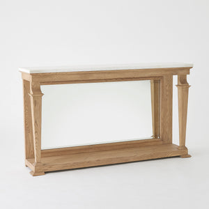 Global Views Josephine Console-Bleached Oak