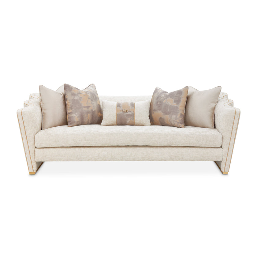 Michael Amini La Terrazza Sofa Light Champagne