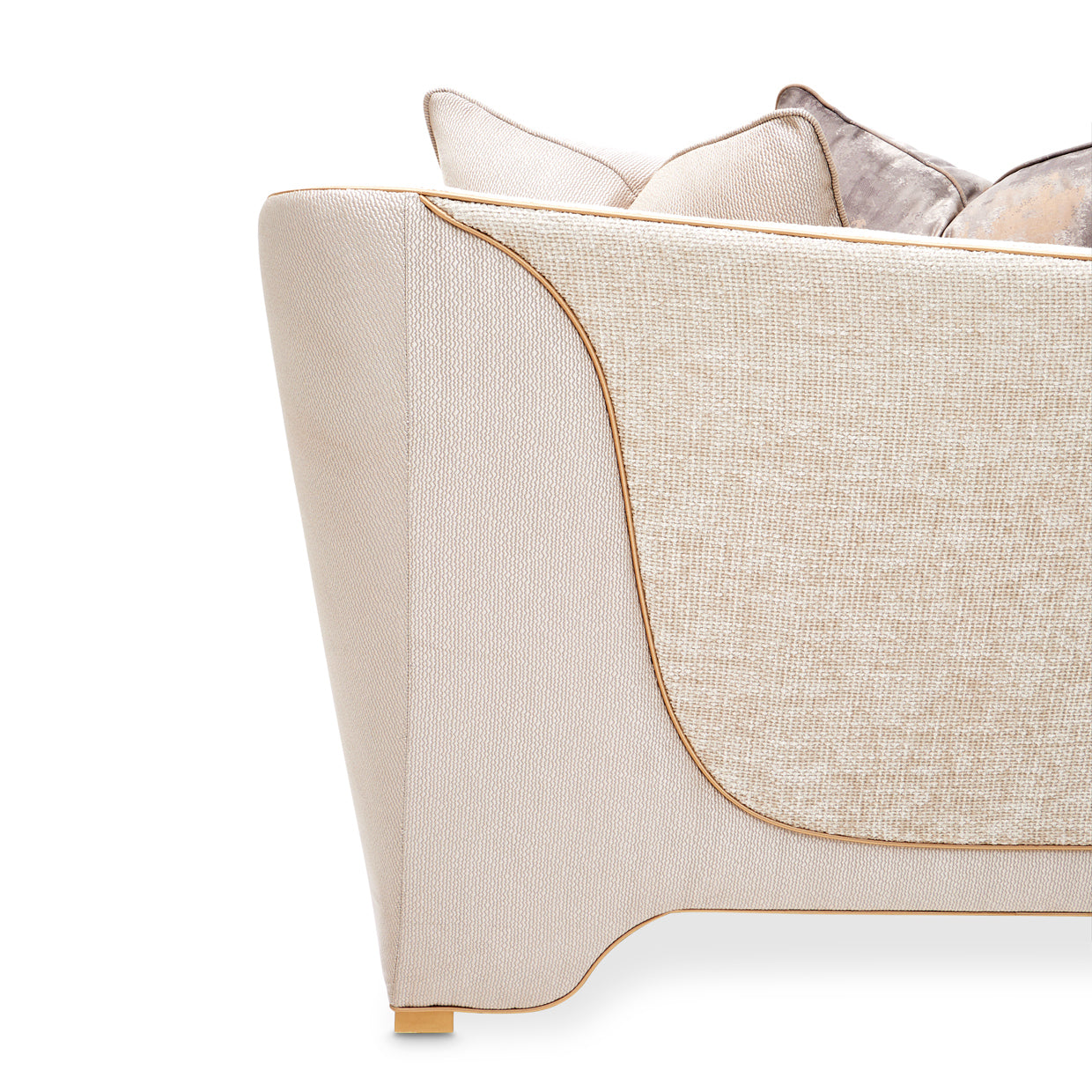 Michael Amini La Terrazza Sofa Light Champagne