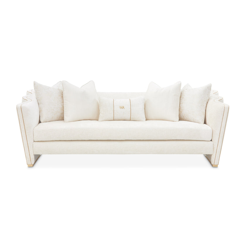Michael Amini La Terrazza Sofa Light Champagne