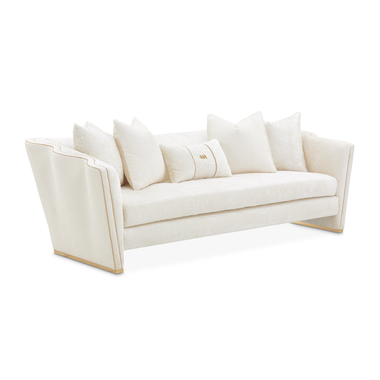 Michael Amini La Terrazza Sofa Light Champagne