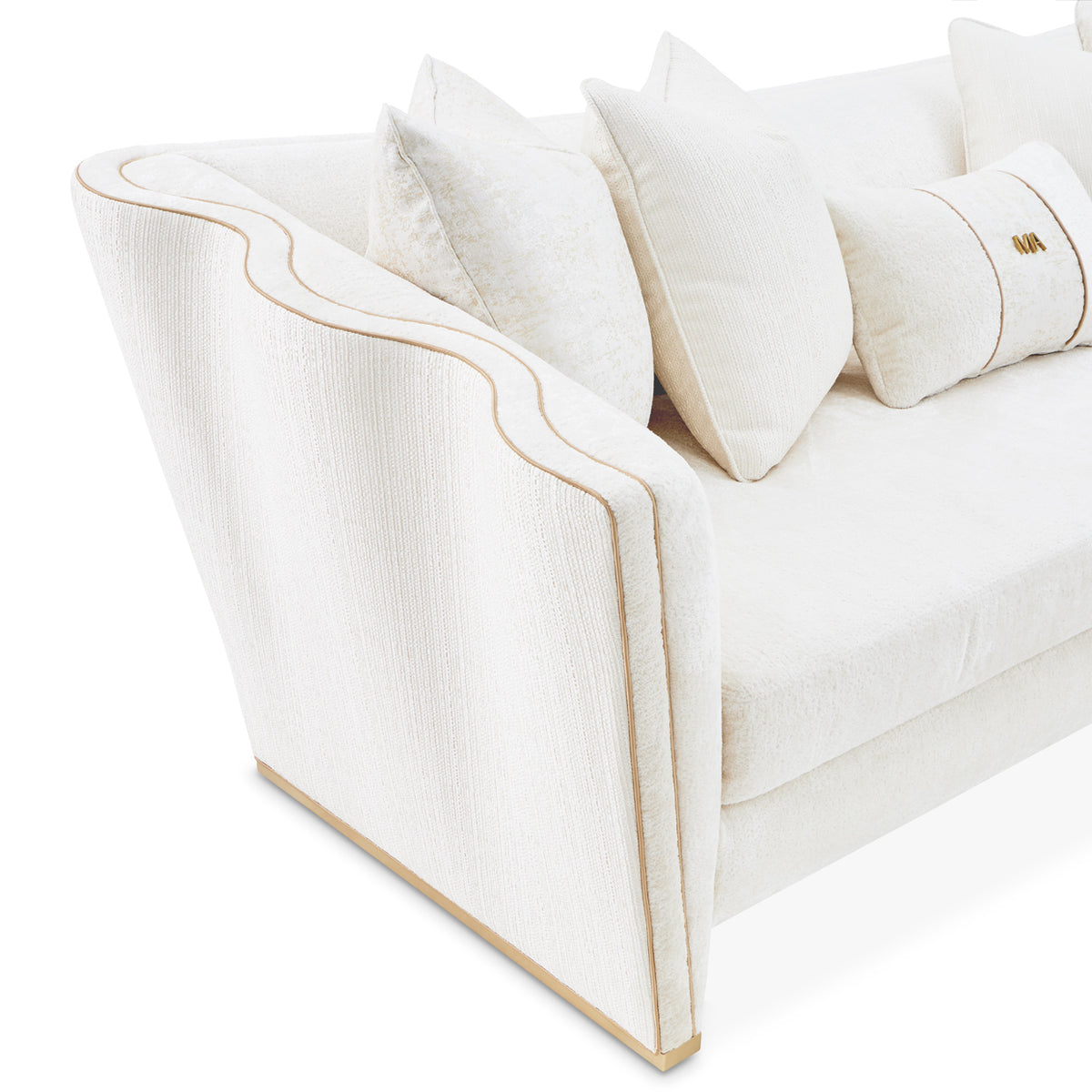 Michael Amini La Terrazza Sofa Light Champagne