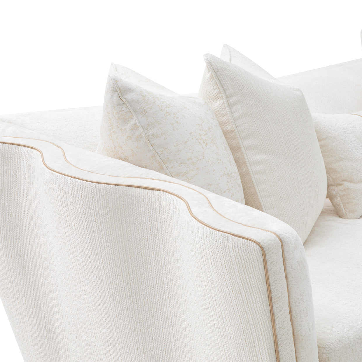 Michael Amini La Terrazza Sofa Light Champagne