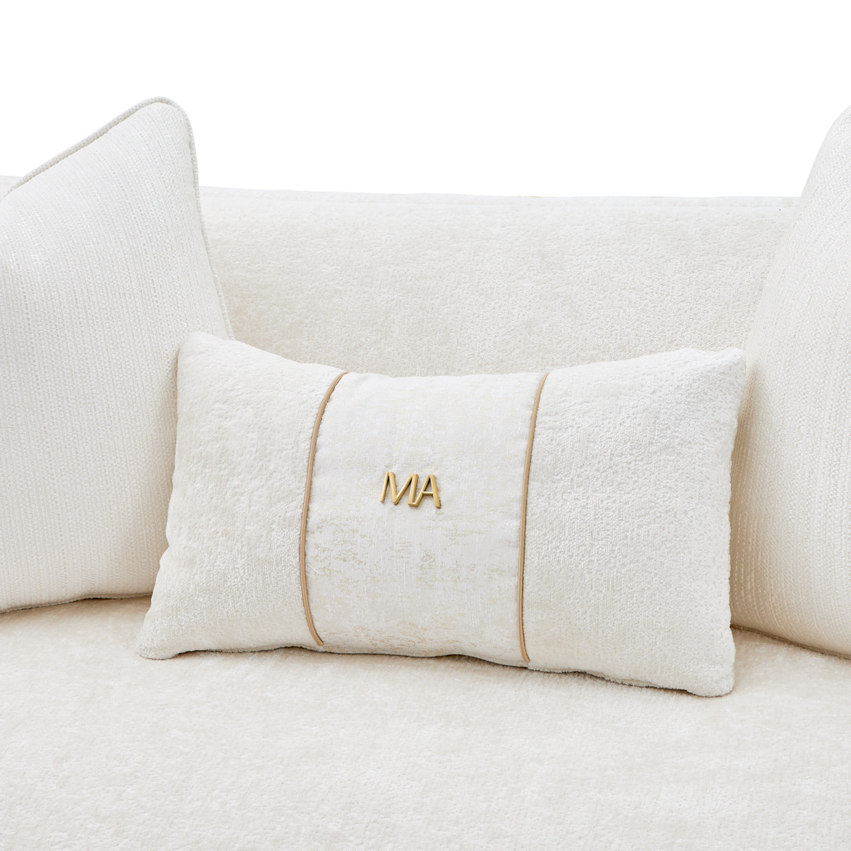Michael Amini La Terrazza Sofa Light Champagne