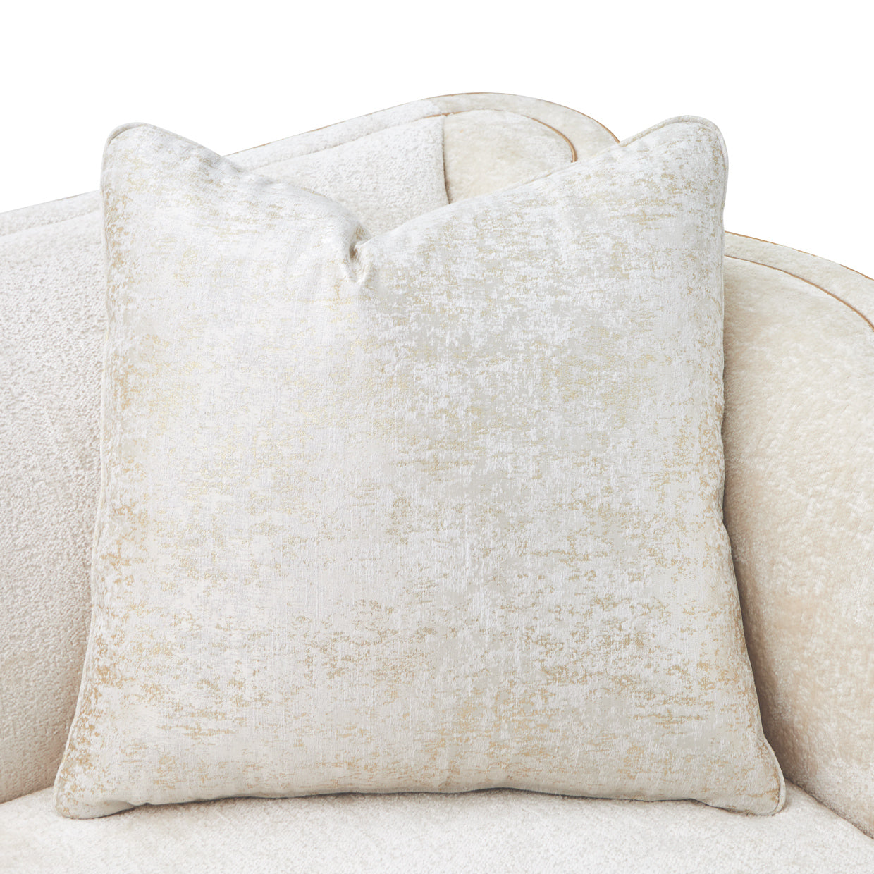 Michael Amini La Terrazza Sofa Light Champagne