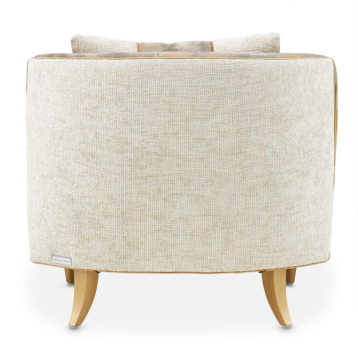 Michael Amini La Terrazza Accent Chair Light Champagne