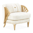 Michael Amini La Terrazza Accent Chair Light Champagne