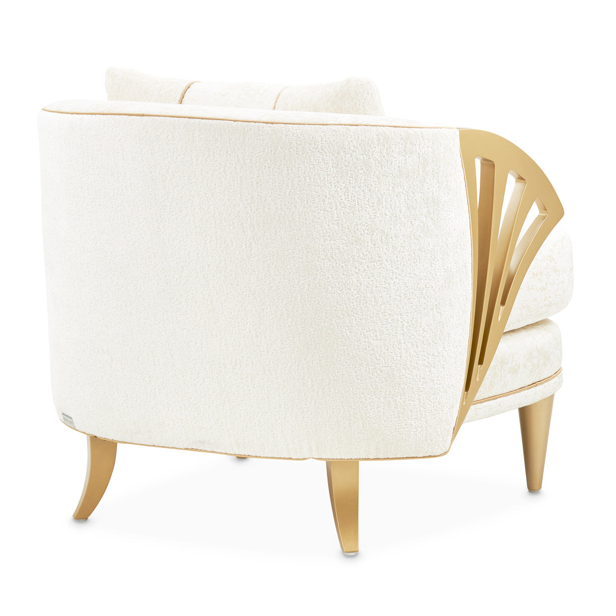 Michael Amini La Terrazza Accent Chair Light Champagne