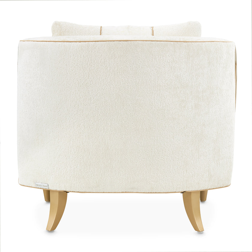 Michael Amini La Terrazza Accent Chair Light Champagne