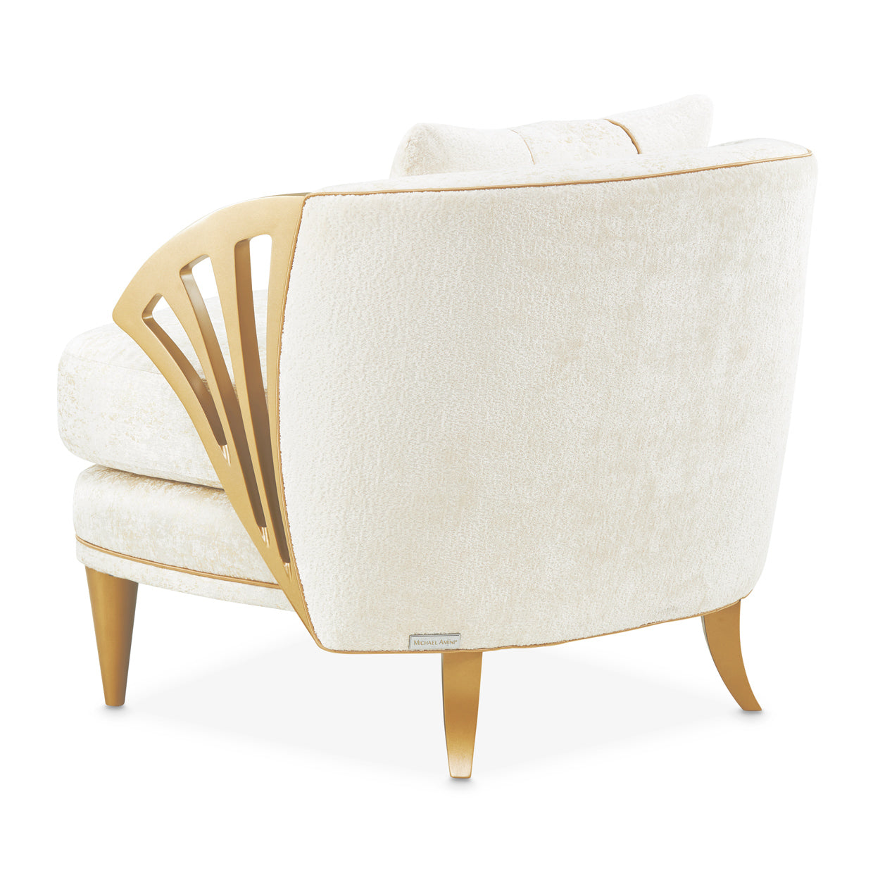 Michael Amini La Terrazza Accent Chair Light Champagne