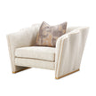Michael Amini La Terrazza Matching Chair Light Champagne
