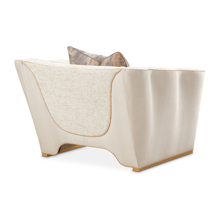 Michael Amini La Terrazza Matching Chair Light Champagne