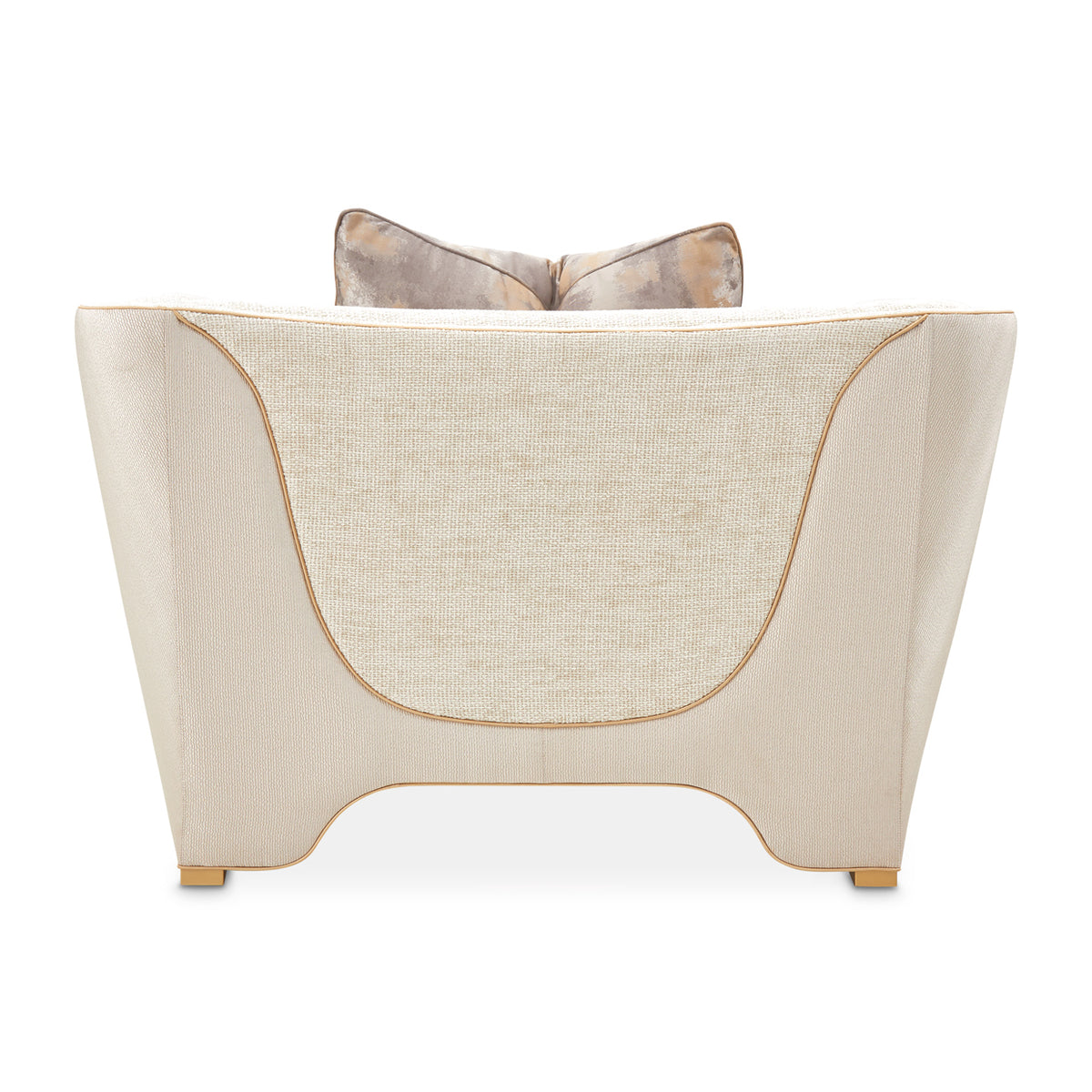 Michael Amini La Terrazza Matching Chair Light Champagne