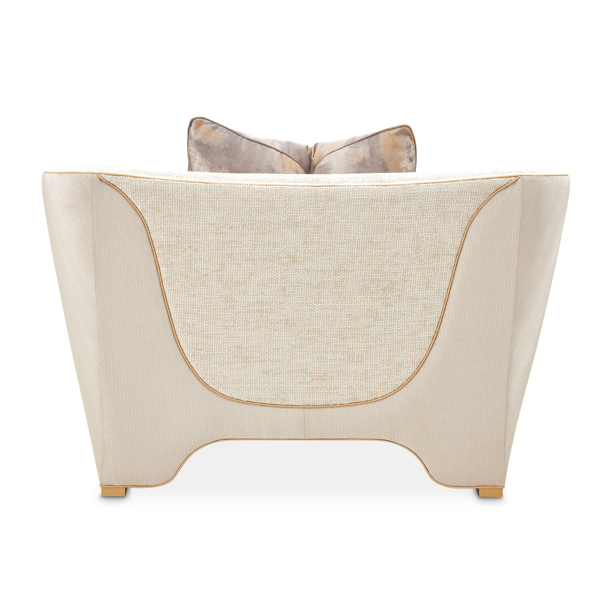 Michael Amini La Terrazza Matching Chair Light Champagne