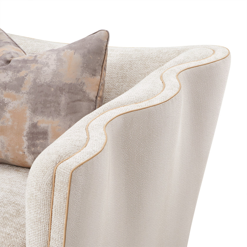 Michael Amini La Terrazza Matching Chair Light Champagne