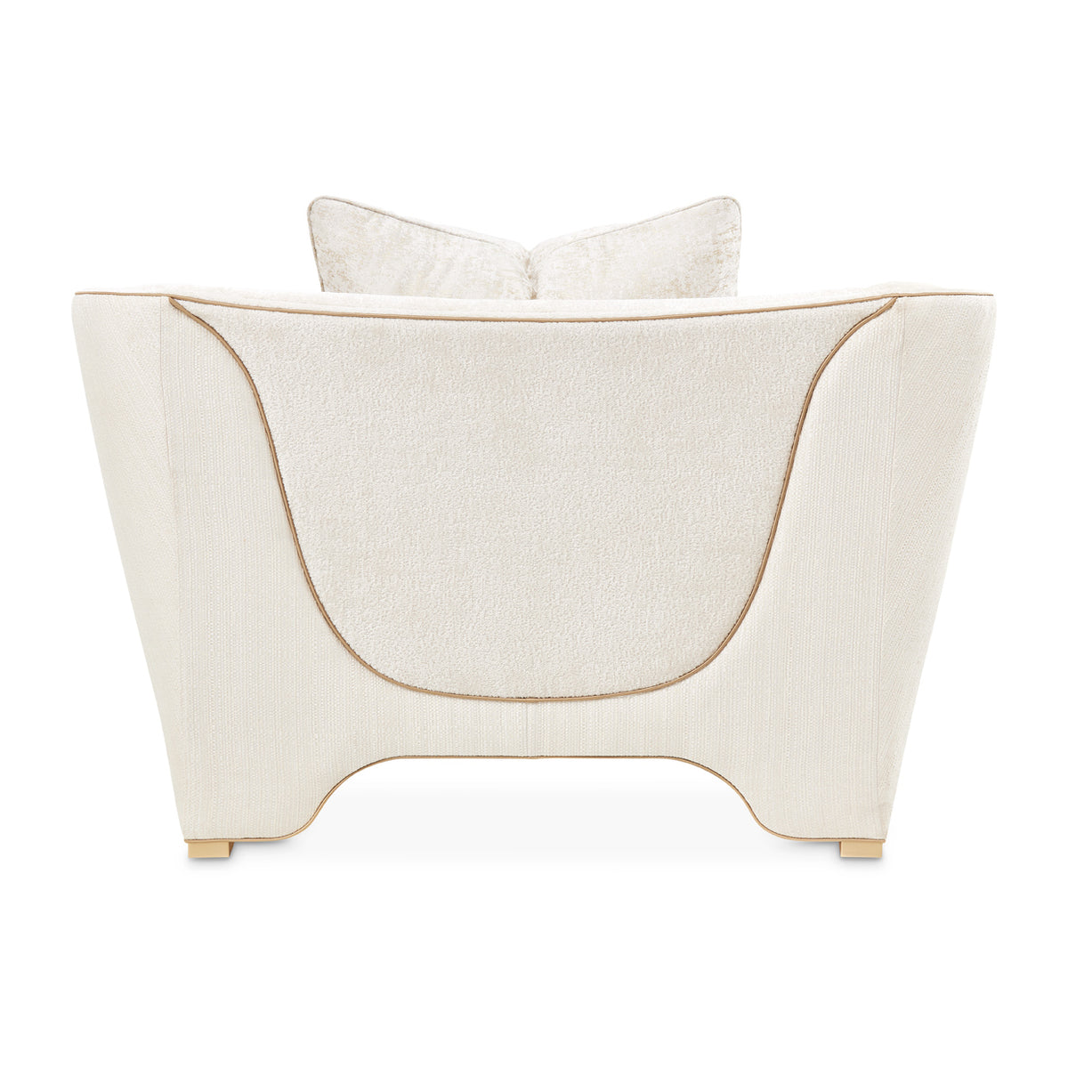Michael Amini La Terrazza Matching Chair Light Champagne