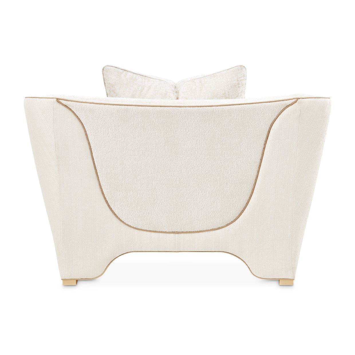 Michael Amini La Terrazza Matching Chair Light Champagne