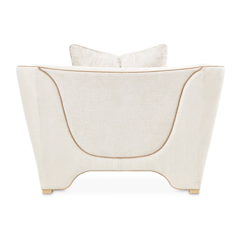 Michael Amini La Terrazza Matching Chair Light Champagne