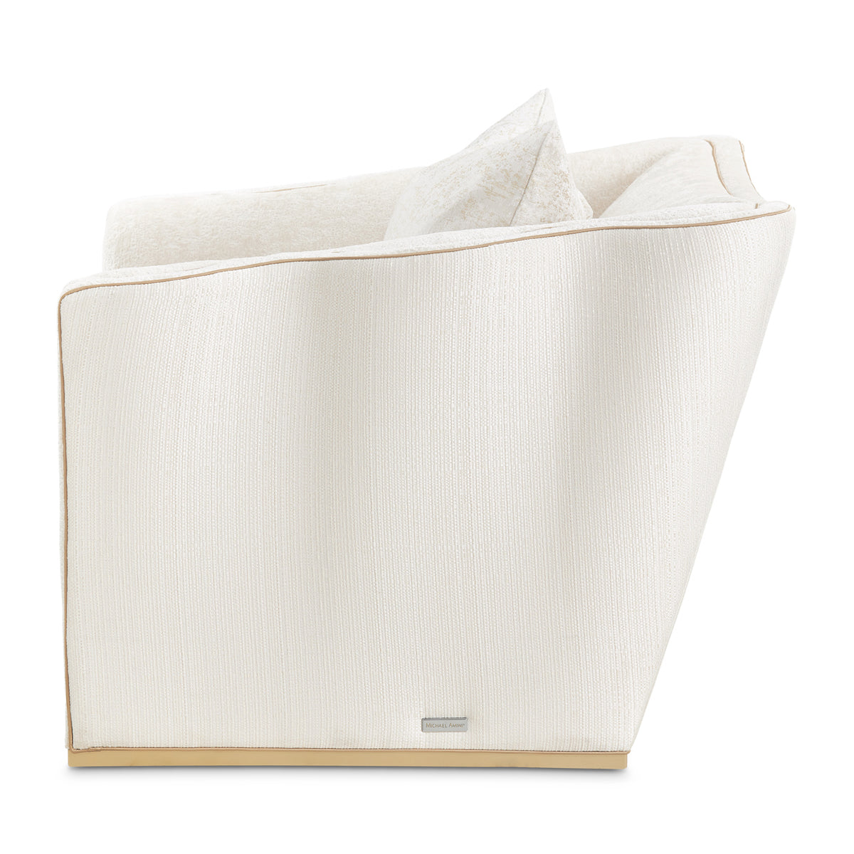 Michael Amini La Terrazza Matching Chair Light Champagne