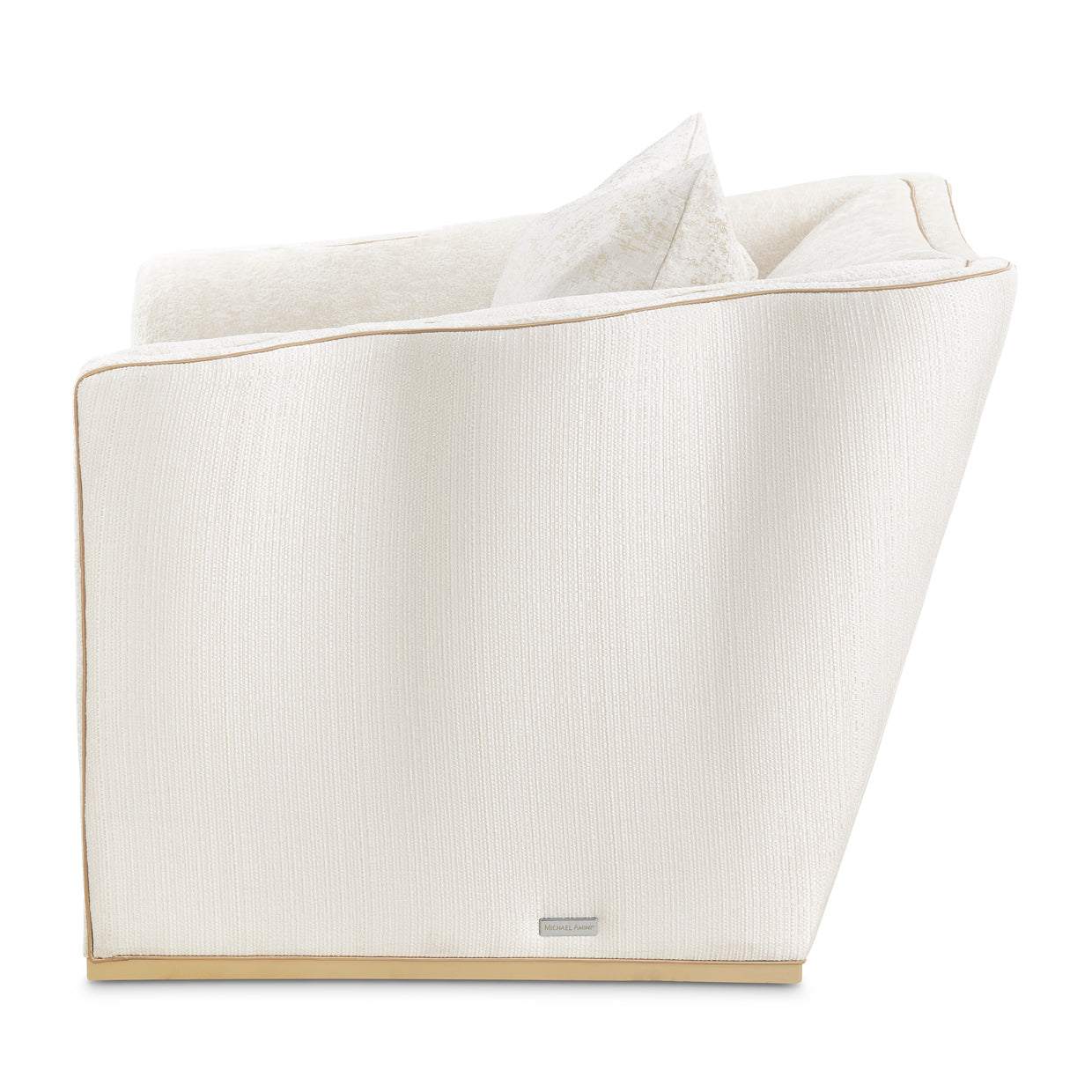 Michael Amini La Terrazza Matching Chair Light Champagne