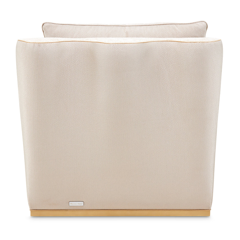 Michael Amini La Terrazza Chaise Light Champagne